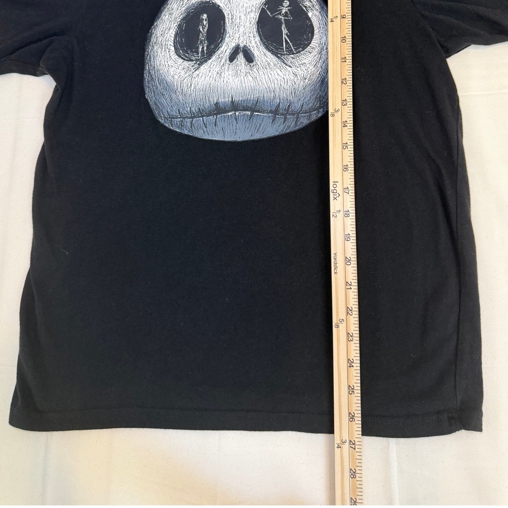 Disney Nightmare Before Christmas Jack Skellington Graphic T-Shirt Black Medium - Picture 2 of 5